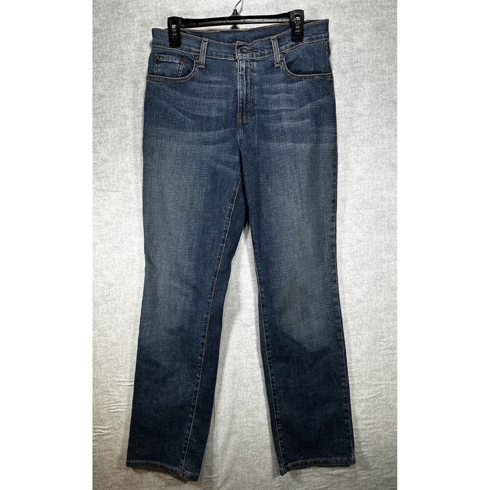 Levi's Strauss Signature Women's Straight Jeans 32x31 Closure Modified see pics